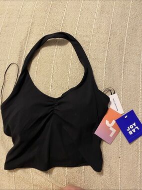 Joy Lab Black Tank Top with Halter Neck
Sz XS